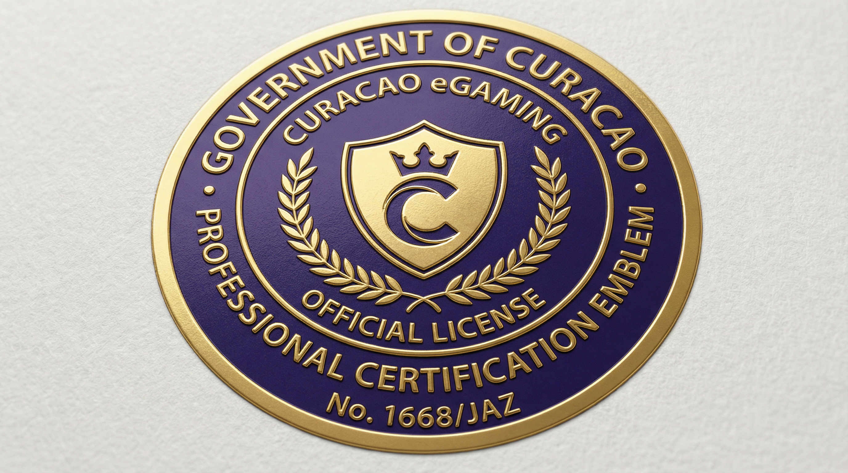 库拉索博彩牌照认证徽章